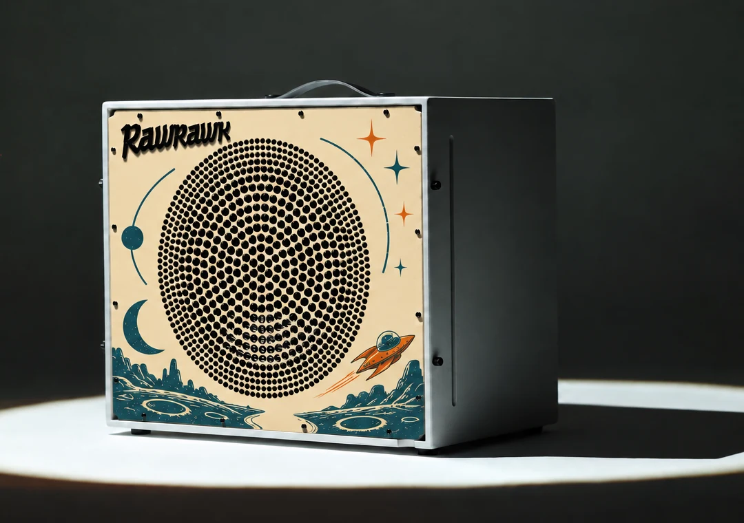 Quasar concept mockup: Cosmic Voyage artwork on the Dune Airframe